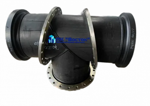 Тройник фланцевый ПЭ 315 мм SDR17 Ру10